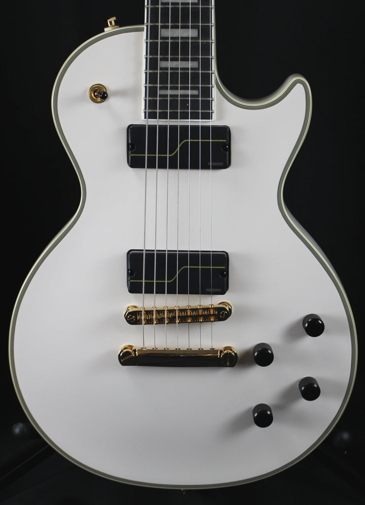 Epiphone Signature Matt Heafy Les Paul Custom Origins 7-String Electric Guitar Bone White w/Case