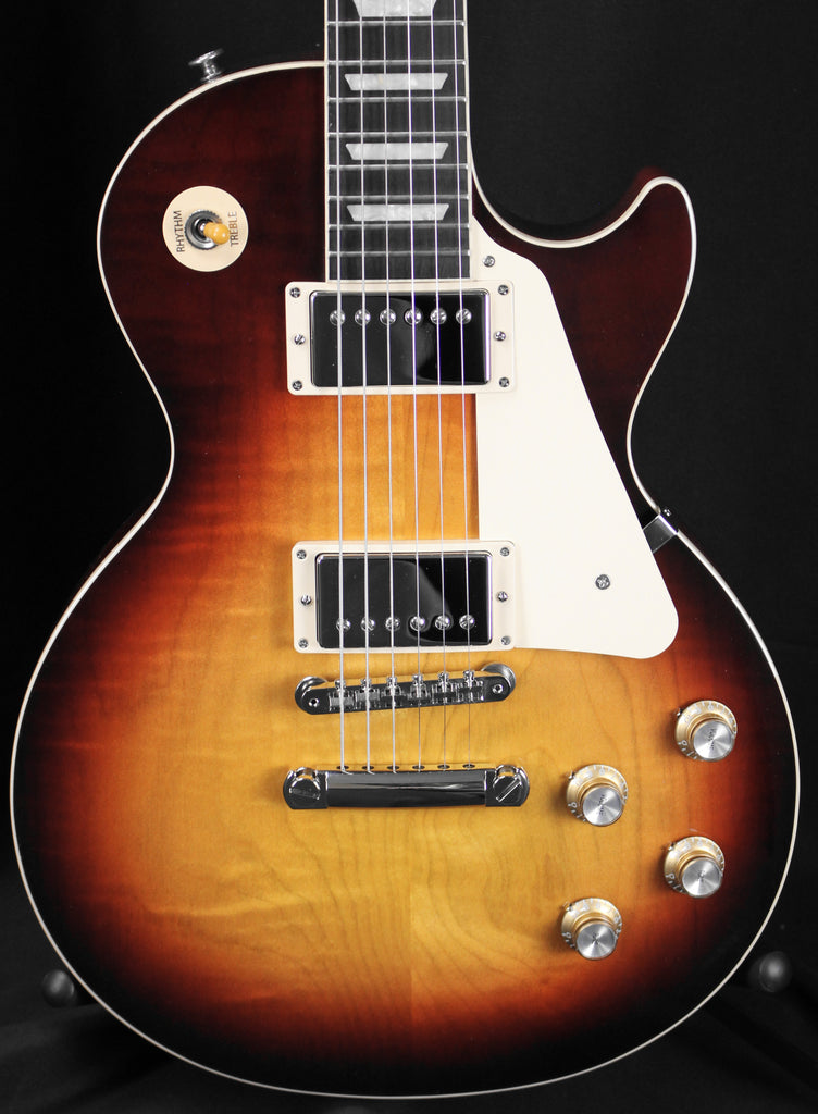 Gibson Les Paul Standard '60s Figured Top Electric Guitar Bourbon Burst w/Case 9lbs 2oz