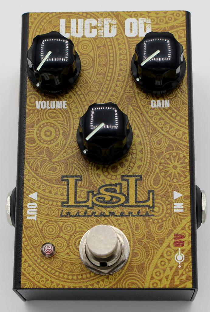 LsL Instruments Paisley Lucid OD Overdrive Guitar Effects Pedal