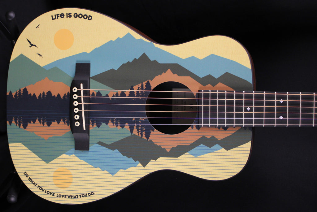 Martin LX1 Life Is Good Little Martin 3/4 Acoustic Guitar Natural w/gigbag