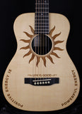 2026 Martin LX2 Life is Good Spruce Top 3/4 Acoustic Guitar Natural w/Strap & Soft Case