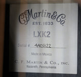 Martin LXK2 Koa Little Martin 3/4 Acoustic Guitar Natural w/gigbag
