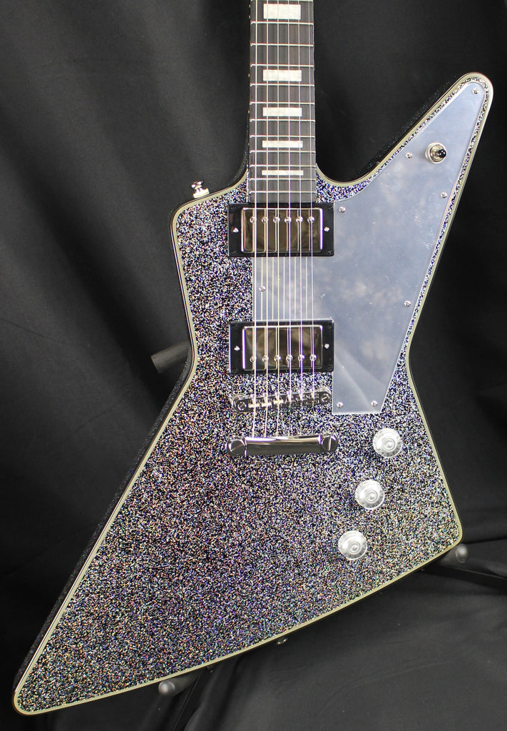 Epiphone Lzzy Hale Explorer Custom Electric Guitar Diamond Holographic Sparkle w/Case