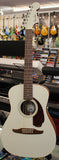 Fender California Series Malibu Player Acoustic Electric Guitar Olympic White