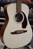 Fender California Series Malibu Player Acoustic Electric Guitar Olympic White