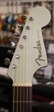 Fender California Series Malibu Player Acoustic Electric Guitar Olympic White