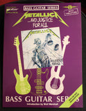 Metallica And Justice For All Bass Guitar TAB Songbook
