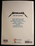 Metallica Ride The Lightning Bass Guitar TAB Songbook