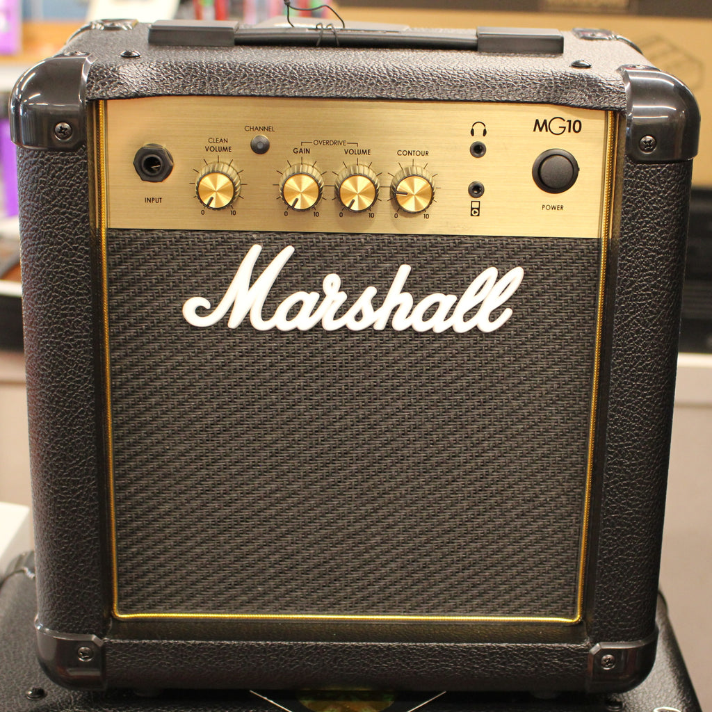 Marshall Gold MG10G 10 Watt Guitar Amplifier Combo Black