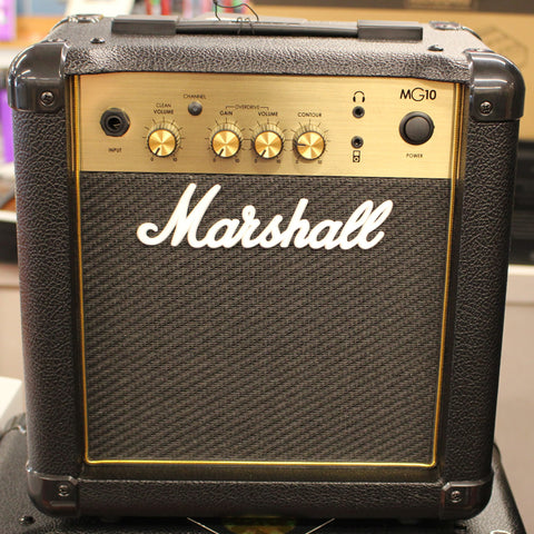Marshall Gold MG10G 10 Watt Guitar Amplifier Combo Black