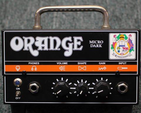 Orange Micro Dark 20-Watt Guitar Amp Head w/Power Supply