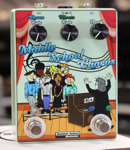 Summer School Electronics Middle School Chorus Guitar Effects Pedal #11