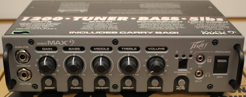 Peavey MiniMAX 600-Watt Mini Bass Amp Head