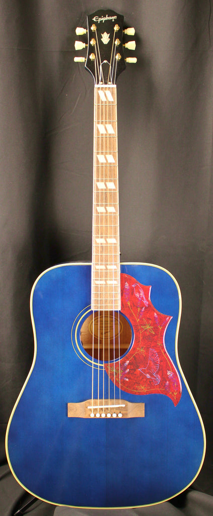 Epiphone Miranda Lambert Bluebird Acoustic-Electric Guitar Bluebonnet w/Case