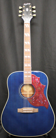 Epiphone Miranda Lambert Bluebird Acoustic-Electric Guitar Bluebonnet w/Case