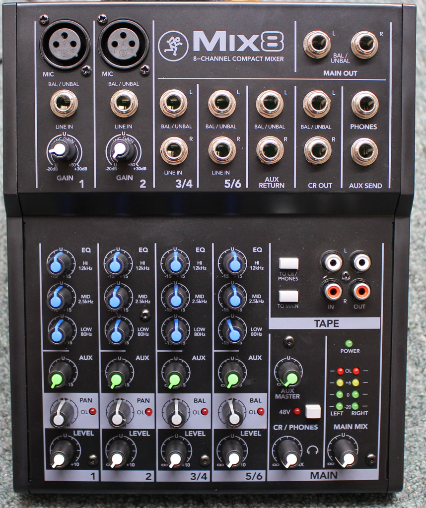 Mackie Mix8 Compact Audio Mixer