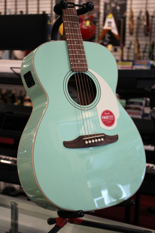 Fender California Standard Monterey E Acoustic Electric Guitar Surf Green