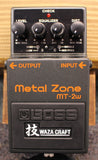 2025 Boss MT-2W Metal Zone Waza Craft Distortion Guitar Effects Pedal USED