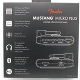 Fender Mustang Micro PLUS Digital Modeling Personal Guitar HeadPhone Amplifier