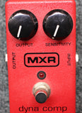 MXR M-102 Dyna Comp Compressor Guitar Effects Pedal USED