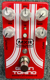 MXR CSP033G Gran Torino Boost Overdrive Guitar Effects Pedal Red / White