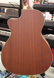 Fender California Series Newporter Player Acoustic Electric Guitar Surf Green