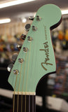 Fender California Series Newporter Player Acoustic Electric Guitar Surf Green