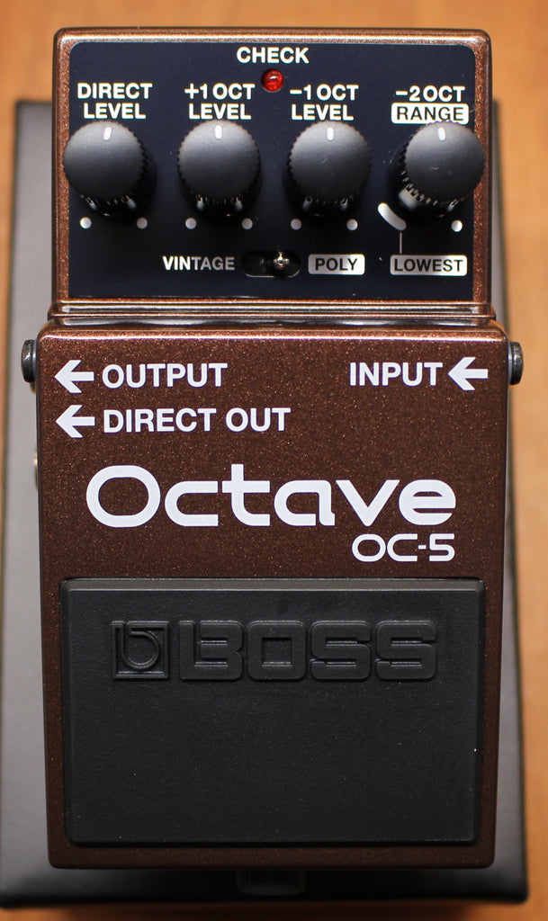 Boss OC-5 Octave Guitar Bass Effects Pedal