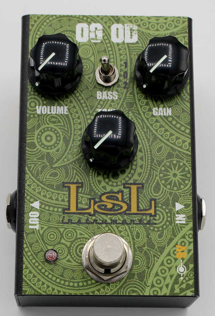 LsL Instruments Paisley OG OD Overdrive Guitar Effects Pedal