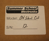 Summer School Electronics "Old School Cool" Science Fair Limited Edition Overdrive Distortion Guitar Effects Pedal