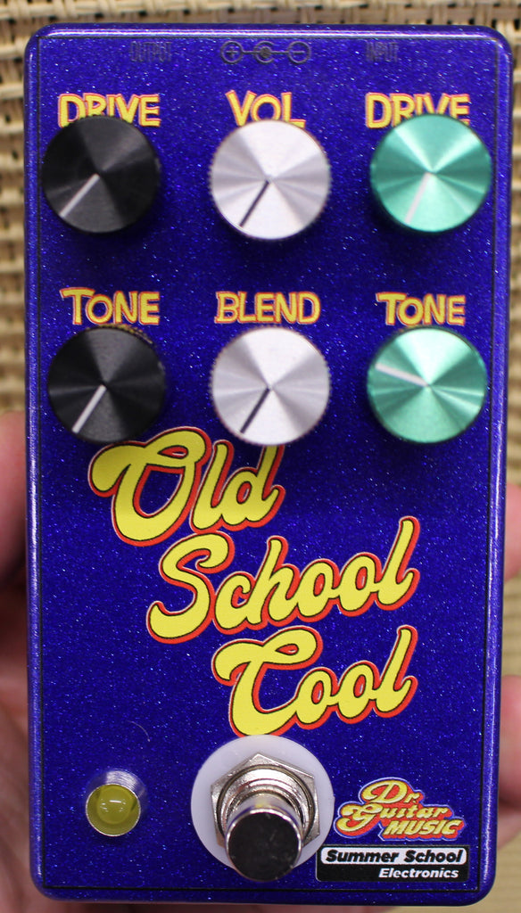 Summer School Electronics "Old School Cool" Science Fair Limited Edition Overdrive Distortion Guitar Effects Pedal