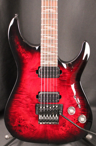 Schecter Omen Elite 6 FR Electric Guitar Black Cherry Burst