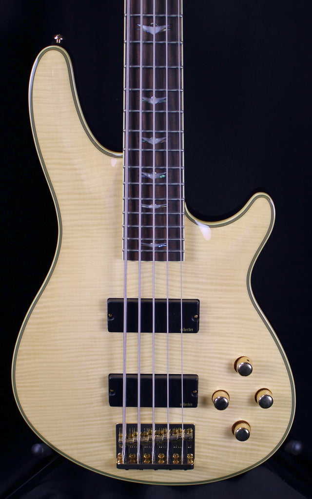 Schecter Guitar Research Omen Extreme-5 Electric Bass Gloss Natural