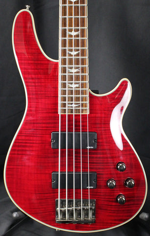 Schecter Omen Extreme-5 Electric Bass Guitar Black Cherry