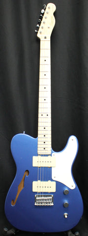Squier Paranormal Cabronita Telecaster Thinline Electric Guitar Lake Placid Blue