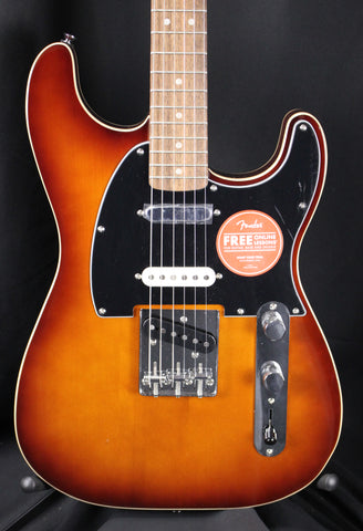 Squier Paranormal Custom Nashville Stratocaster Electric Guitar Chocolate 2-Color Sunburst