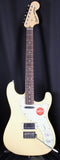 Squier Paranormal Stratocaster Deluxe Vintage White Electric Guitar
