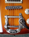 Squier Paranormal Troublemaker Telecaster HH Deluxe Bigsby Electric Guitar Honey Sunburst