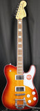 Squier Paranormal Troublemaker Telecaster HH Deluxe Bigsby Electric Guitar Honey Sunburst