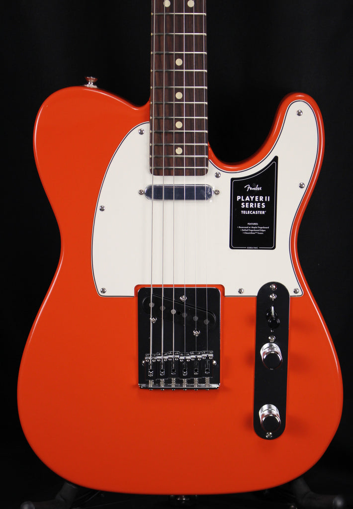 Fender Player II Telecaster Rosewood Fingerboard Electric Guitar Rallye Orange