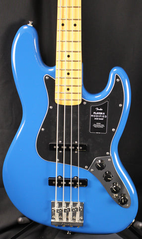 Fender Player II Modified Active Jazz Bass Maple Fretboard Electric Bass Guitar Electric Blue
