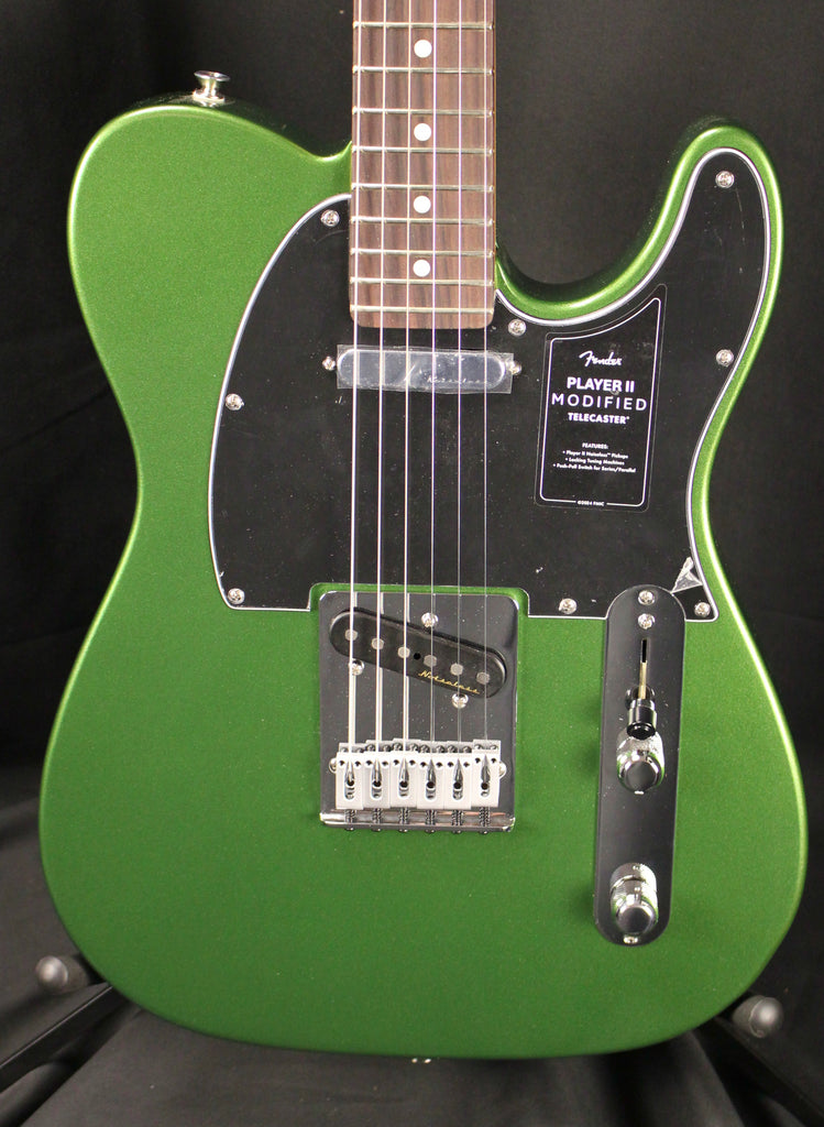 Fender Player II Modified Telecaster Electric Guitar Harvest Green Metallic w/Gigbag
