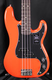 Fender Player II Precision Electric Bass Guitar Coral Red