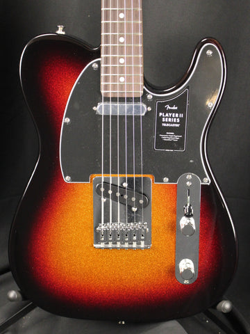 Fender Limited Player II Telecaster Rosewood Fingerboard Electric Guitar Sparkle 3 Color Sunburst
