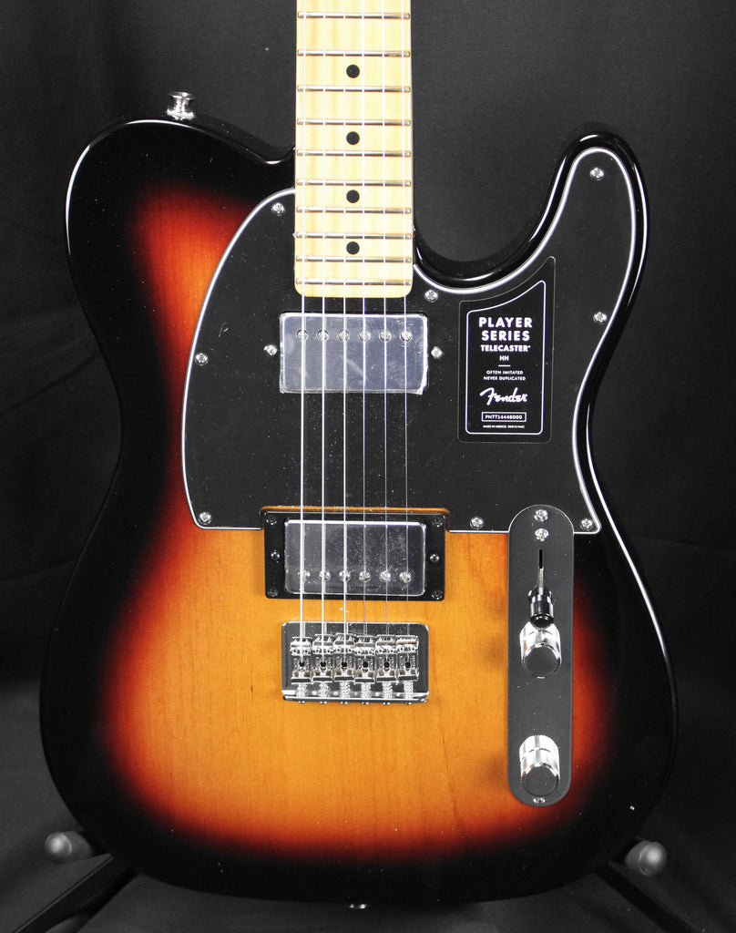 Fender Player II Telecaster HH Electric Guitar 3 Color Sunburst 7lbs 5oz