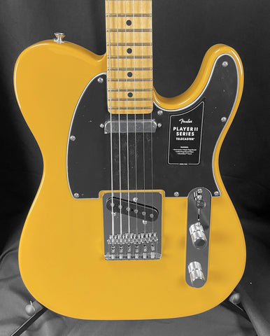 Fender Player II Telecaster Maple Fingerboard Electric Guitar White Butterscotch Blonde