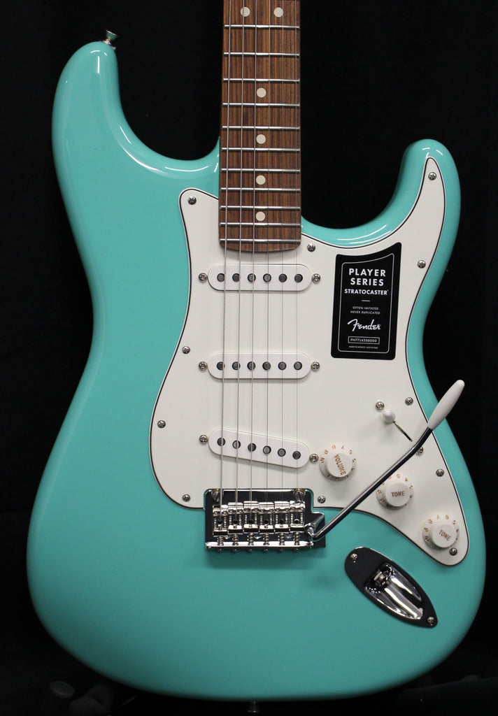 Fender Player Stratocaster Pau Ferro Fingerboard Electric Guitar Sea Foam Green