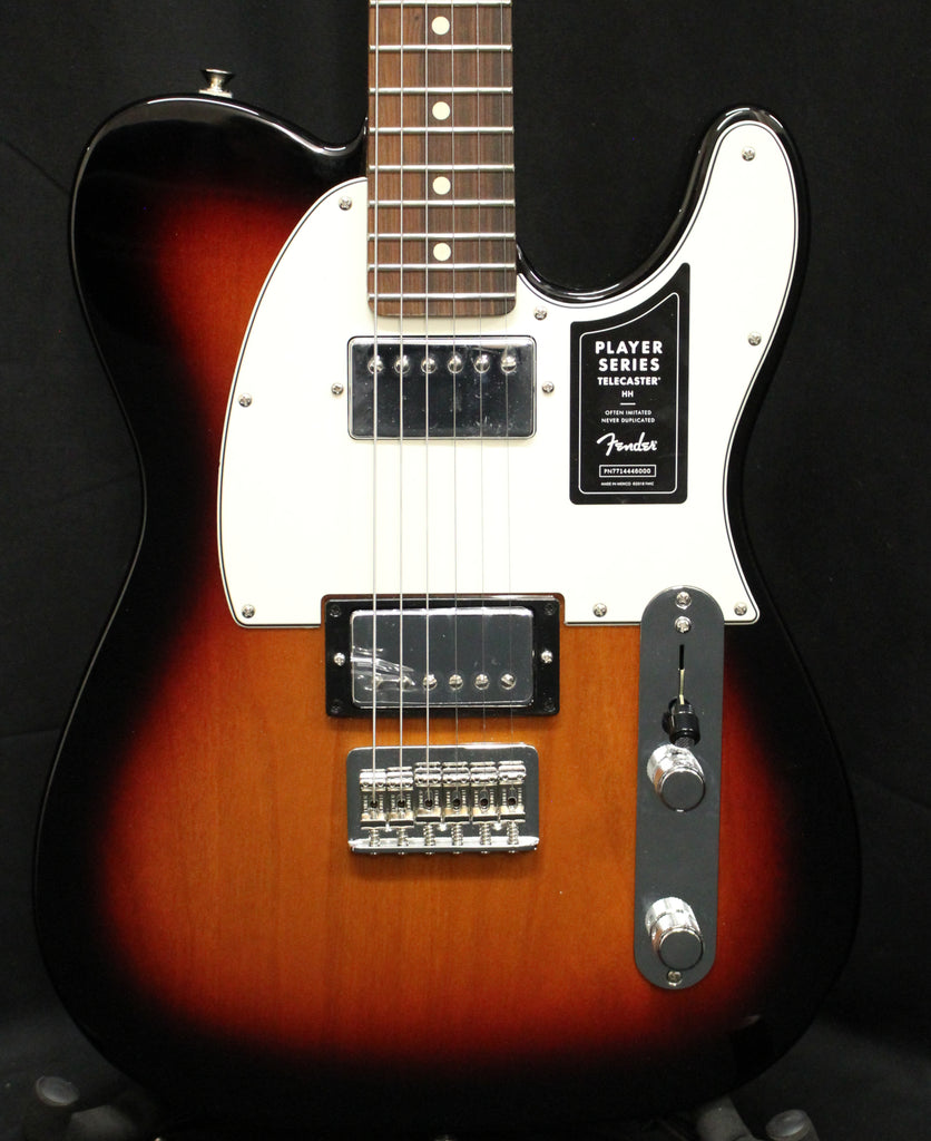 Fender Player Telecaster HH Pau Ferro Fingerboard Electric Guitar Sunburst