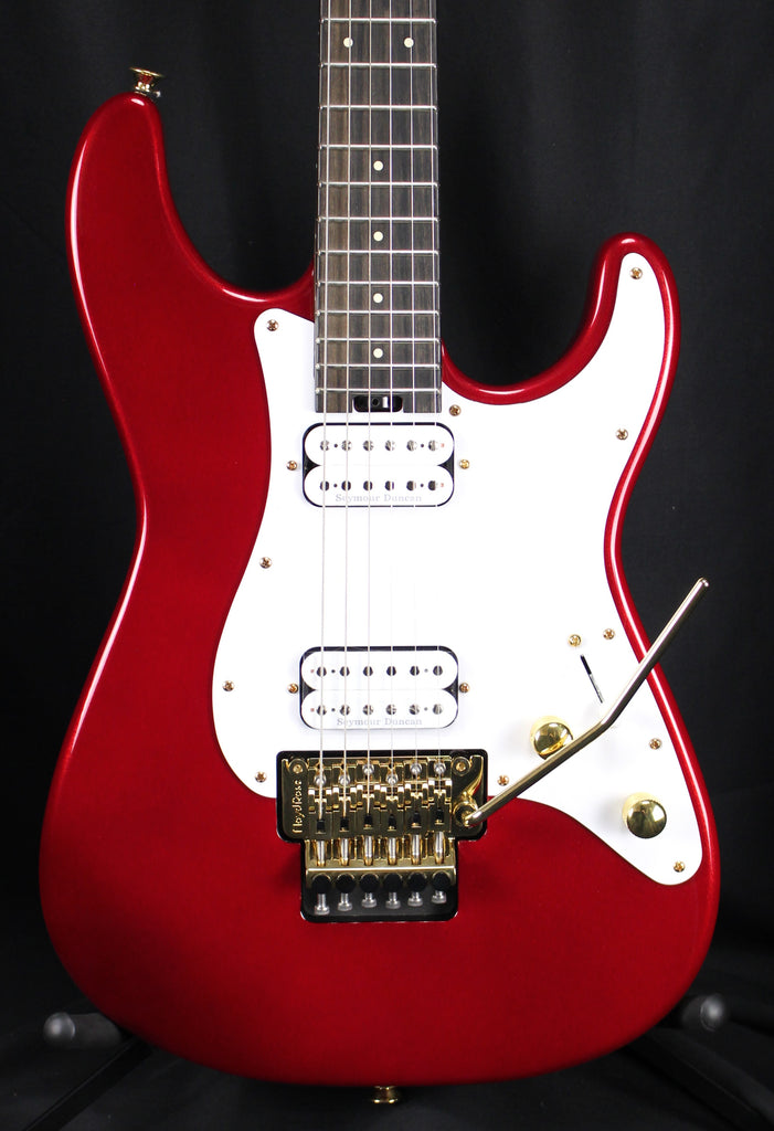 Charvel Pro-Mod Plus So-Cal SC1 Style 1 HH FR EB Ebony Fingerboard Candy Apple Red Electric Guitar w/Gigbag