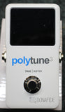 TC Electronics PolyTune 3 Guitar Bass Pedal Tuner w/Box